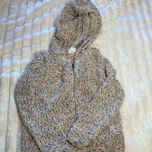 Gap 5T zip up knitted sweatshirt